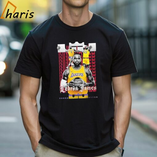 Los Angeles Lakers LeBron James True King Fan T-Shirt