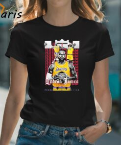 Los Angeles Lakers LeBron James True King Fan T-Shirt