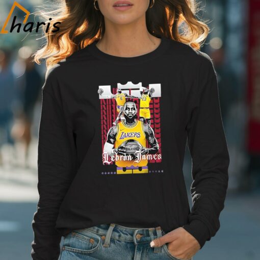 Los Angeles Lakers LeBron James True King Fan T-Shirt