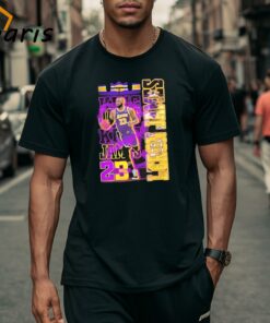 Los Angeles Lakers No. 23 LeBron James True King Fan T-shirt
