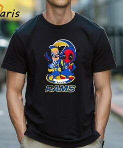 Los Angeles Rams Marvel Wolverine Deadpool True Friends T-Shirt