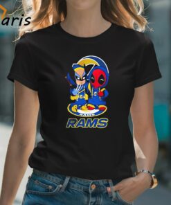 Los Angeles Rams Marvel Wolverine Deadpool True Friends T-Shirt
