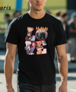 Love Def Leppard Rock Band Signatures T-Shirt