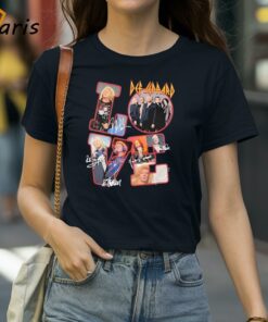 Love Def Leppard Rock Band Signatures T-Shirt
