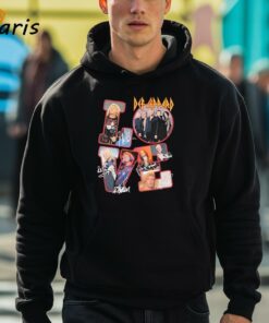 Love Def Leppard Rock Band Signatures T Shirt 3