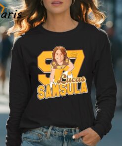 Lucas Samsula 2024 Wyoming Defensive Lineman Signature Shirt 4