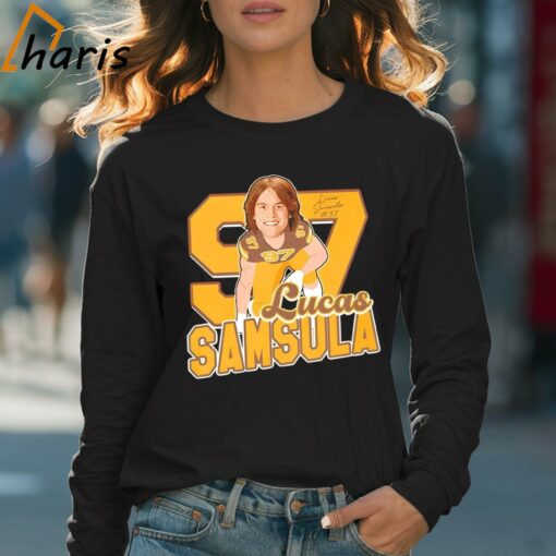 Lucas Samsula 2024 Wyoming Defensive Lineman Signature Shirt