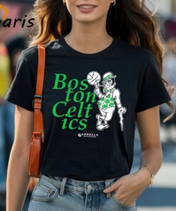 Lucky The Leprechaun Mascot Boston Celtics Basketball Shirt