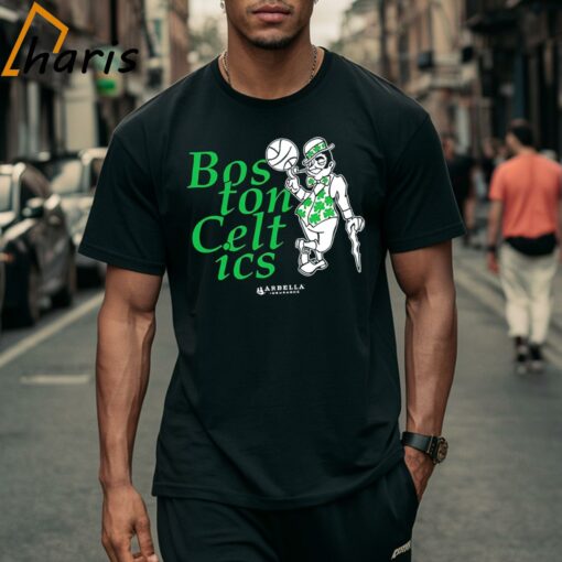 Lucky The Leprechaun Mascot Boston Celtics Basketball Shirt