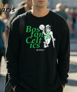 Lucky The Leprechaun Mascot Boston Celtics Basketball Shirt 3