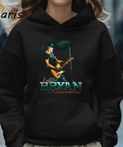 Luke Bryan Country On Tour Guitar T shirt 5