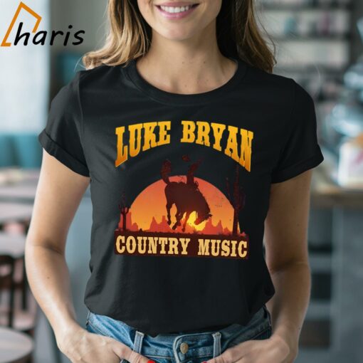 Luke Bryan Cowboy Country Music T-shirt