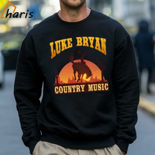 Luke Bryan Cowboy Country Music T-shirt