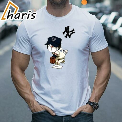 MLB Anime Doraemon Yankees T-Shirt