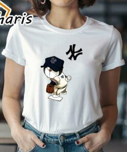 MLB Anime Doraemon Yankees T-Shirt