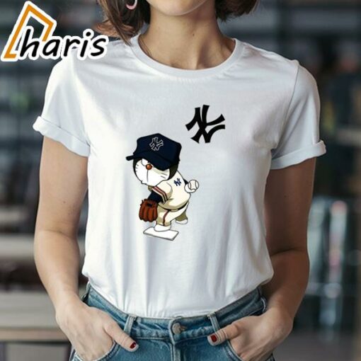 MLB Anime Doraemon Yankees T-Shirt