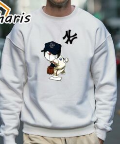 MLB Anime Doraemon Yankees T Shirt 5