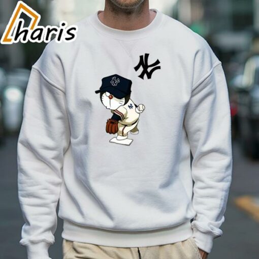 MLB Anime Doraemon Yankees T-Shirt