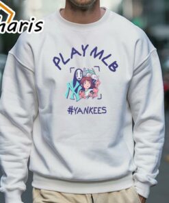 MLB Anime Spirited Away Play Yankees T Shirt 5