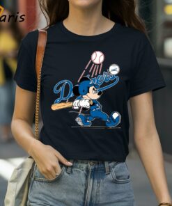 MLB Los Angeles Dodgers Mickey Mouse Player T-shirt