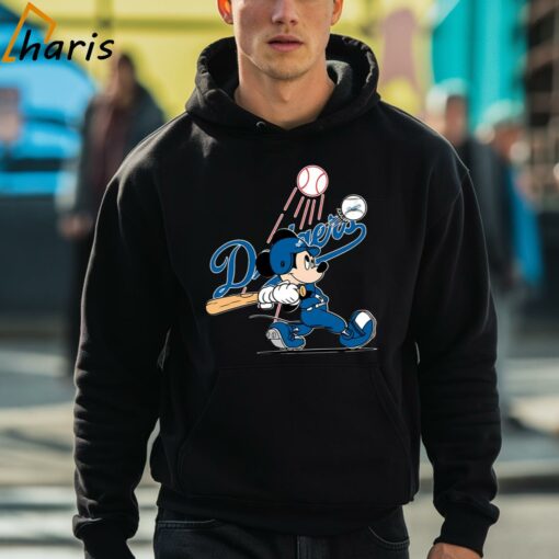 MLB Los Angeles Dodgers Mickey Mouse Player T-shirt