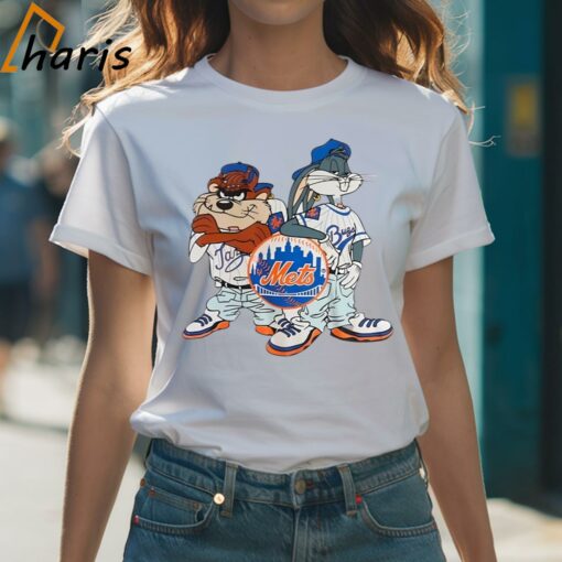 MLB Vintage New York Mets Looney Tunes Shirt