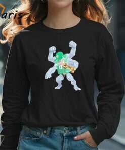 Machamp Pokemon Boston Celtics Collaborations NBA Finals 2024 Champions T shirt 3