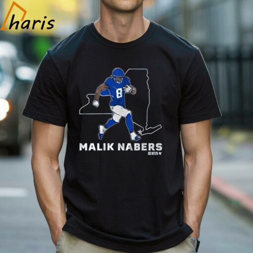 Malik Nabers State Star T-shirt