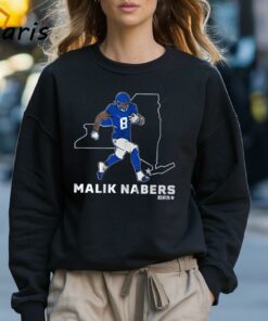 Malik Nabers State Star T shirt 3