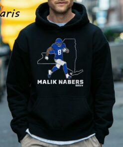 Malik Nabers State Star T shirt 5
