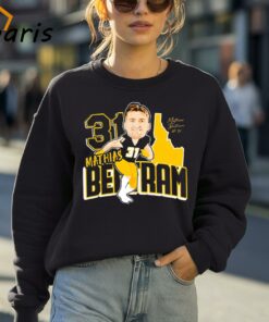 Mathias Bertram 2024 Idaho Linebacker Signature Shirt 4