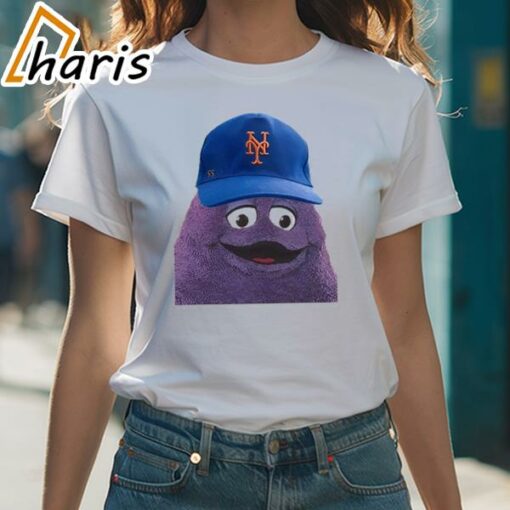 Mcdonaldland Grimace Mets T-shirt