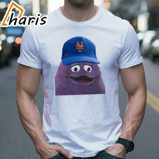 Mcdonaldland Grimace Mets T-shirt