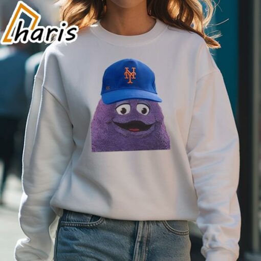 Mcdonaldland Grimace Mets T-shirt