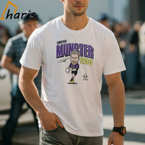 Melbourne Storm Cameron Munster 200 Signature T-shirt