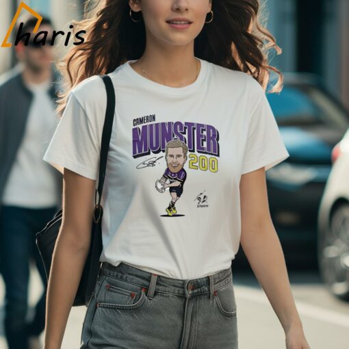 Melbourne Storm Cameron Munster 200 Signature T-shirt