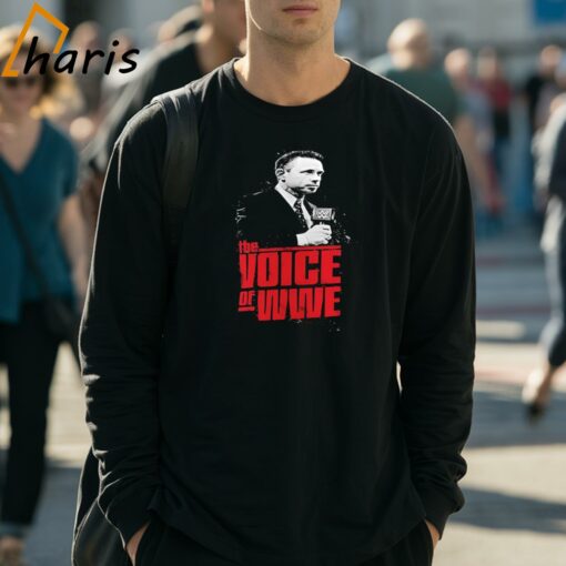 Michael Cole The Voice Of WWE Photo T-shirt