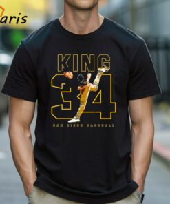 Michael King 34 San Diego Padres Baseball Shirt