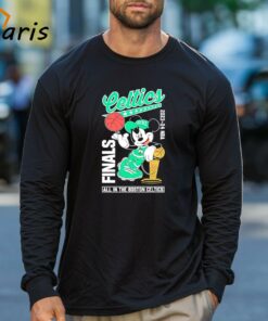 Mickey 2024 NBA Finals all in the Boston Celtics shirt 2 Mickey 2024 NBA Finals all in the Boston Celtics shirt 3