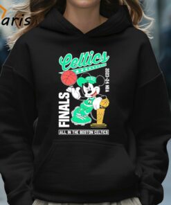 Mickey 2024 NBA Finals all in the Boston Celtics shirt 4 Mickey 2024 NBA Finals all in the Boston Celtics shirt 5