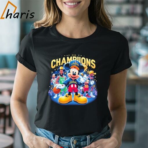 Mickey Mouse Boston Celtics NBA Finals Champions Shirt