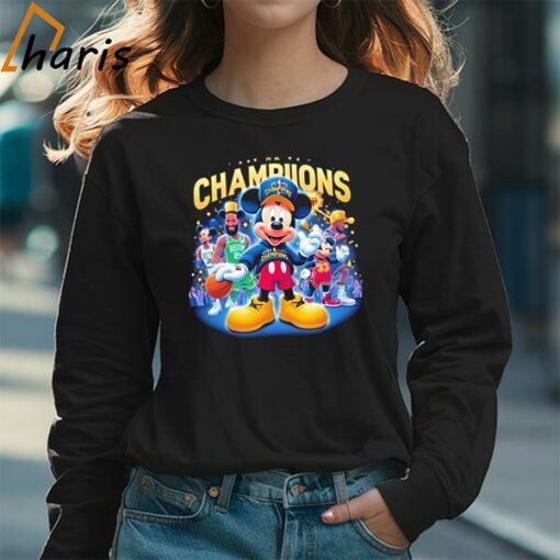 Mickey Mouse Boston Celtics NBA Finals Champions Shirt