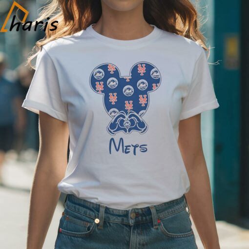 Mickey Mouse I Love New York Mets Shirt