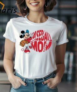 Mickey Mouse Player Baseball Mom Philadelphia Phillies Disney shirt