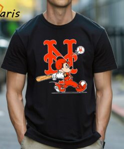 Mickey Mouse Player MLB New York Mets Shirt