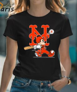 Mickey Mouse Player MLB New York Mets Shirt