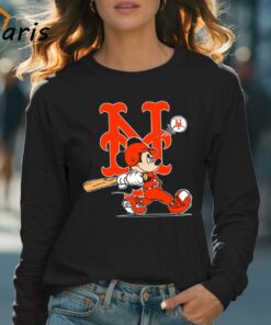 Mickey Mouse Player MLB New York Mets Shirt 4