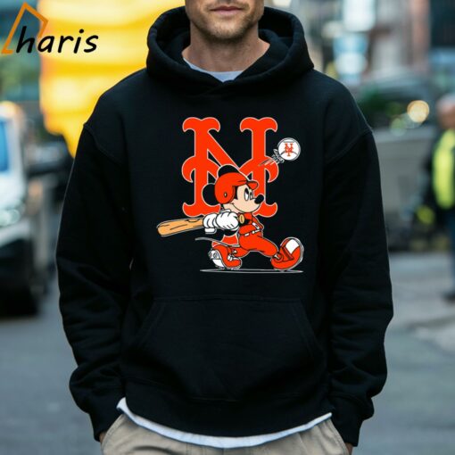 Mickey Mouse Player MLB New York Mets Shirt