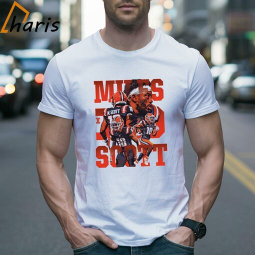 Miles Scott Player Illinois NCAA Football Shirt