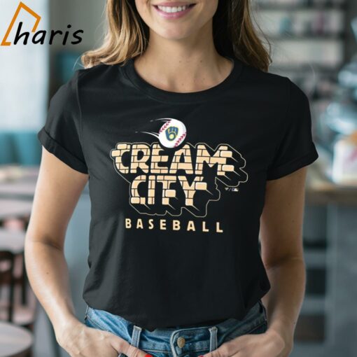 Milwaukee Brewers Cream City Baseball Hometown Extra Bases Shirt